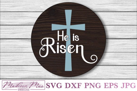 Easter Cross - He is Risen: Graphics & Crafts Review