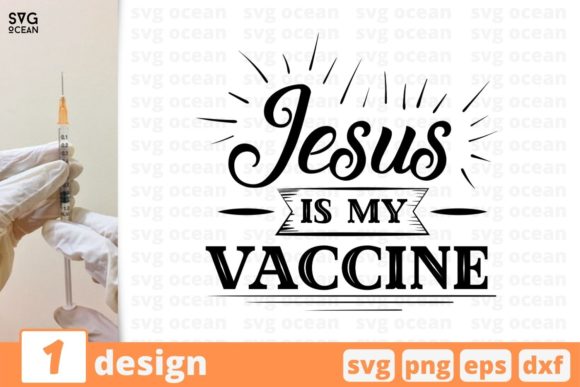 Jesus is My Vaccine: An Embroidery Design Review