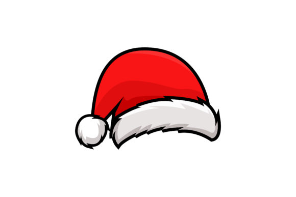 Santa Claus Red Cartoon Hat: Graphics & Icons Review