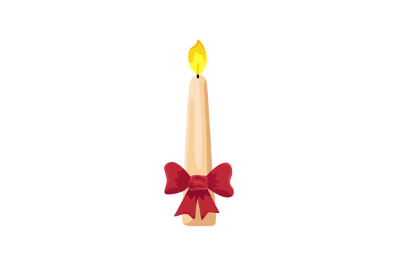 White Candle Light Graphics & Illustrations Review